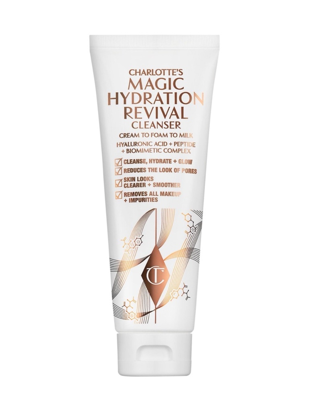 Charlotte Tilbury Magic Revival Foaming Gentle Cleanser with Hyaluronic Acid